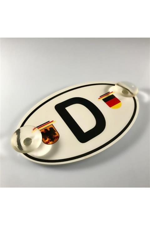 Erzline Almanya D Arma Vantuzlu Cam Süsü