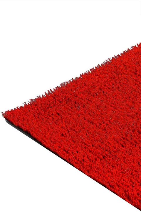 ISM - Suni Yapay Çim Halı Serisi - 7mm - Kırmızı - En 2.5 Metre