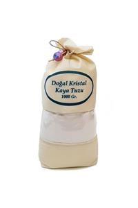 Zencefil Organik Çankırı Kristal Kaya Tuzu ( Ince Çekilmiş Beyaz ) Bez Torbada 1 Kg.