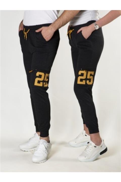 EX SPORT İMALAT TOPTAN SPOR GİYİM Ex Sport Antrasit Fermuarlı Kargo Cepli Eşofman Altı