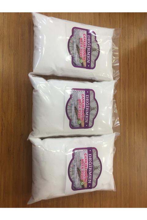 Değirmen Çankırı Kaya Tuzu (DOĞAL) 3 Kg. Öğütülmüş