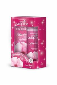 CIRE ASEPTINE Cotton Candy Vücut Losyon 200 ml Vücut Sprey 200 ml Set