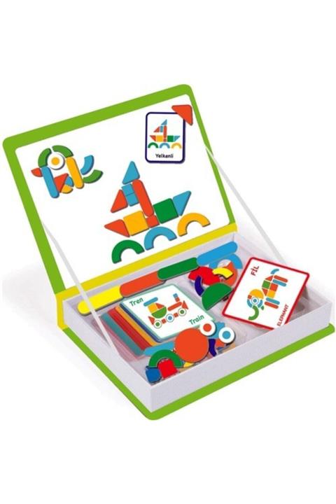DIYTOY Magnetik Eğlenceli Parçalar - Manyetik Akıl Oyunları Diytoy
