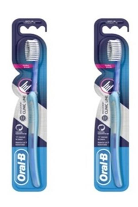 OralB Clinic Line Ortho Yumuşak Diş Fırçası 2 Adet
