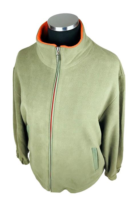 sny Kadın Yeşil Dika Yaka Polar Büyük Beden Eşofman Takım