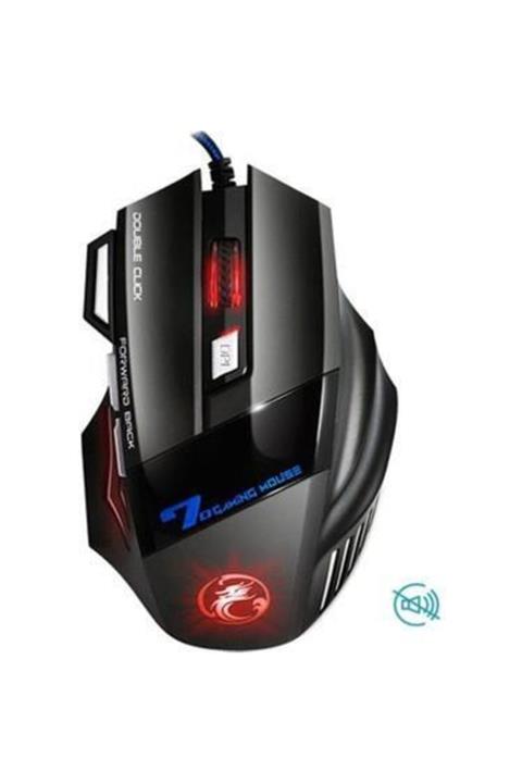 TeknoDuvar Imice X7 Işıklı 2400 Dpı Kablolu Profesyonel Oyuncu Mouse