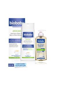 Biobaby Bıobaby Kuru Ve Çok Kuru Cilt Şampuan 300 Ml+ Bıobaby Saç Ve Vücut Şampuanı-500 Ml Set