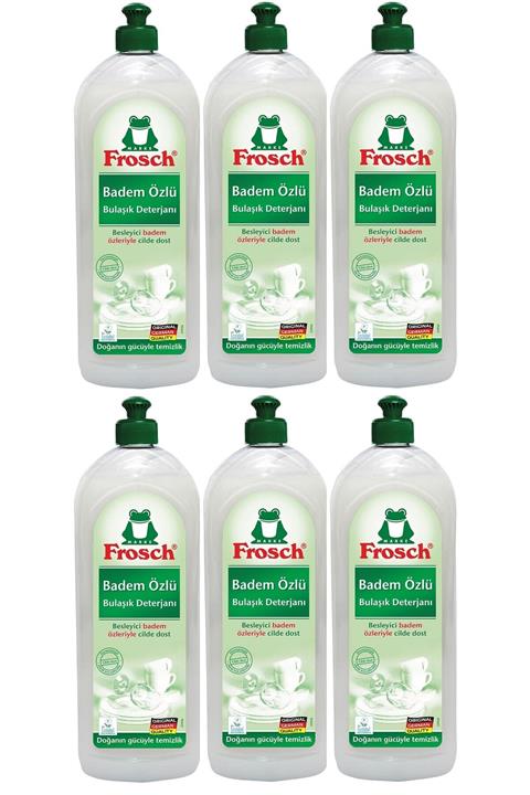 Frosch Badem Özlü Elde Bulaşık Deterjanı 750 ml X 6 Adet
