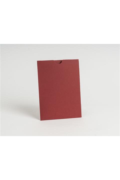 ARTİMED Bordo Dikey Kapaksız Davetiye Zarfı 13×18 cm  100 Adet