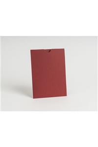 ARTİMED Bordo Dikey Kapaksız Davetiye Zarfı 13×18 cm  100 Adet