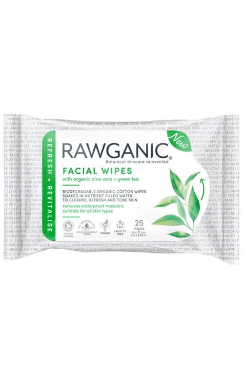 Raw Ganic Rawganic Organic Makyaj Temizleme Mendili 25'li