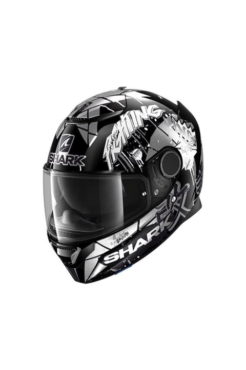 SHARK KASK Shark Spartan Lorenzo Catalunya Kask | Siyah/gri