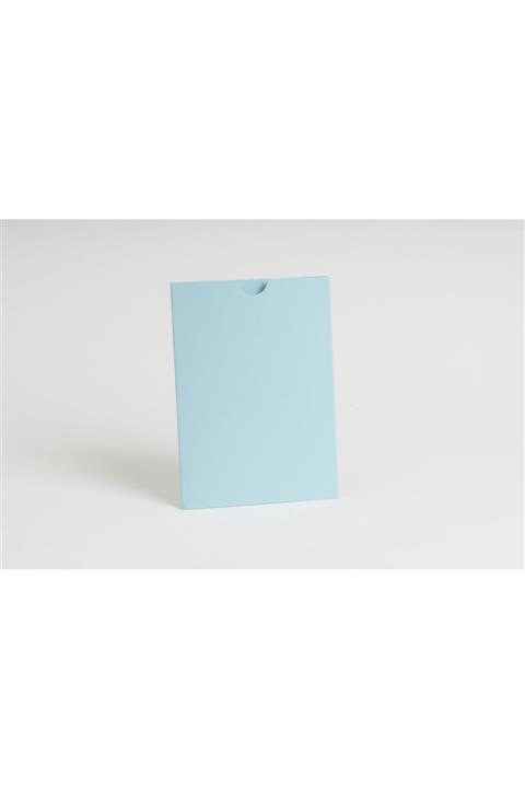 ARTİMED 13×18 Cm Buz Mavisi Dikey Kapaksız Davetiye Zarfı (100 Adet)
