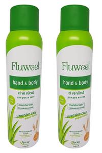 Fluweel El ve Vücut Bakım Spreyi 150 ml 2 Adet