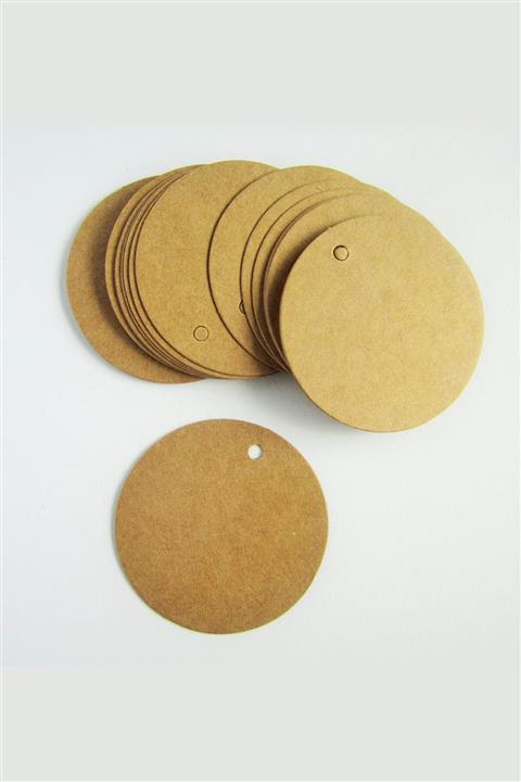 Dekorden Kraft Etiket, 100 Adet