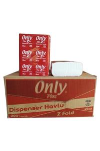 Only Z Katlama Dispanser Havlu 1000 Adet 200 Lü 5 Paket