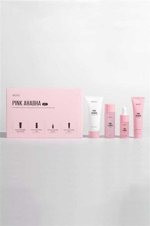 Nacific Pink Aha Bha Kit - Sivilceli Ve Gözenekli Ciltler Için Mini Set