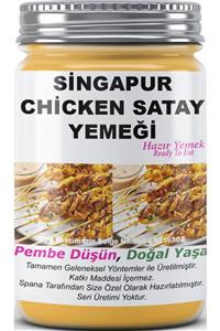 SPANA Singapur Chicken Satay Yemeği Ev Yapımı Katkısız 330gr