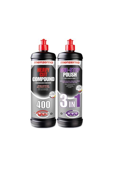 Menzerna 2 Li Fırsat 400 1-lt One Step Polish 3in1 1-lt