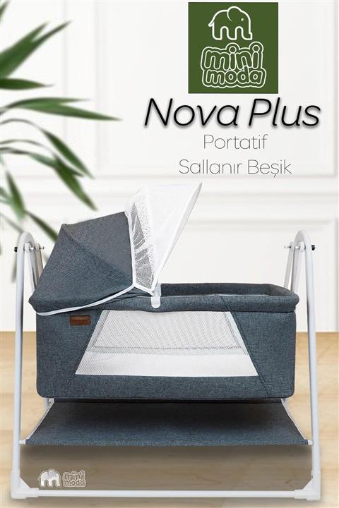 1 Minimoda Nova Plus Portatif Sallanır Beşik