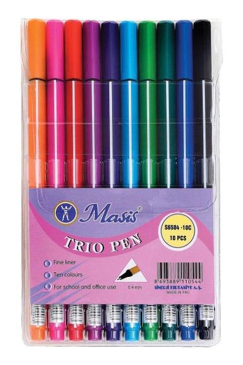 Masis Keçe Uçlu Kalem 04 Mm (fineliner) S6504-10c