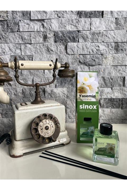 Sinox Bambu Çubuklu Yasemin Oda Ofis Banyo Kokusu 120 Ml Yüksek Esans Kalıcı Koku