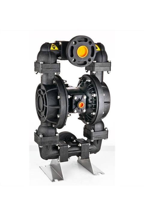 Huge Pump Günalsan Huge Pump-günalsan Hp20 Plastik Pvdf Gövdeli Diyaframlı Havalı Pompa 560 Litre/dakika 7 Bar 2'' Sant
