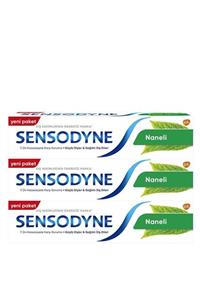 Sensodyne Naneli Diş Macunu 75 ml X3 Adet