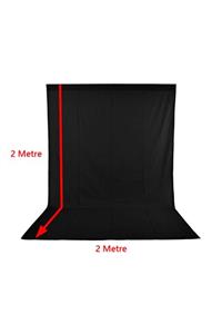 Lens Black Screen Siyah Fon Perde 200x200 Cm Ürün Fotoğraf Çekimi Stüdyo Youtube Tiktok Için Arkaplan