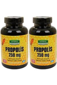 Vitapol Propolis Arı Sütü Polen 500 Mg 100 Kapsül X 2 Kutu