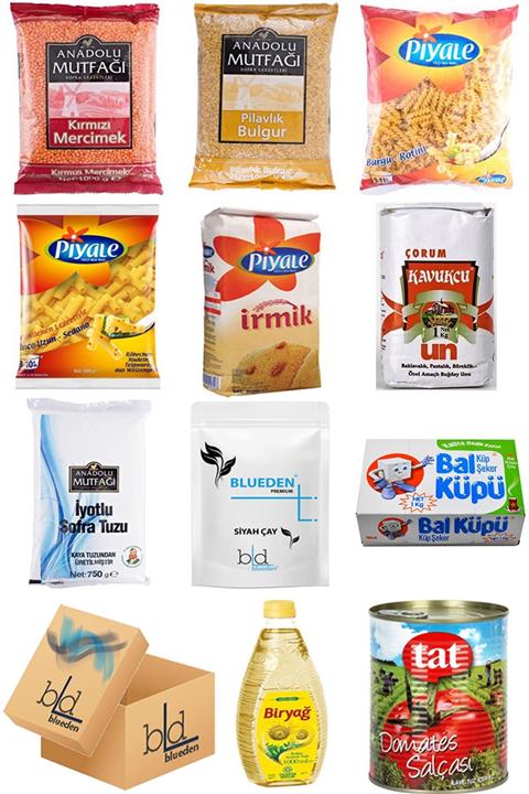 Blueden Ramazan Erzak Paketi 11 Parça 102 Nolu Paket