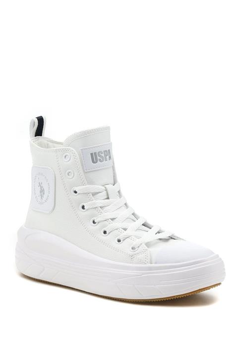 U.S. Polo Assn. Clementıne 1pr Beyaz Kadın Sneaker Hi 101050555
