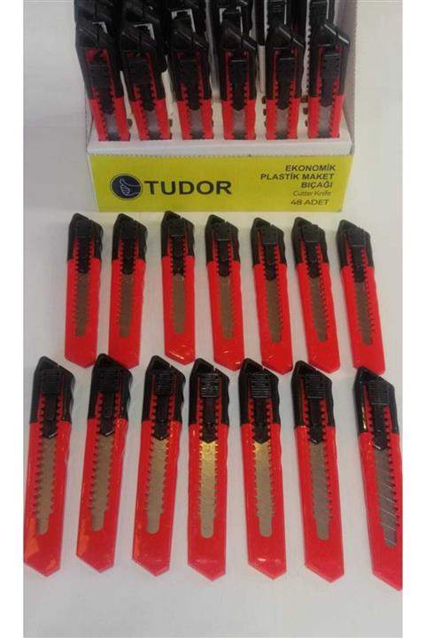 TUDOR 48 Adet Maket Bıçağı