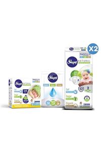 Sleepy Natural Bebek Bezi 2 Numara Mini Ekonomi Paketi