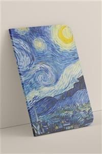 retronote Van Gogh Defter 1 - The Starry Night, 1889 - Çizgisiz – 64 Sayfa - 14x21cm