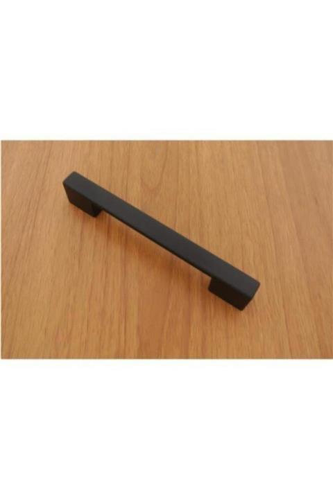bablife Kale Nergis 96mm Mat Siyah Lüks Çekmece Dolap Mobilya Kulpları