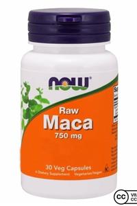 Now Foods Raw Maca 750 mg 30 Kapsül