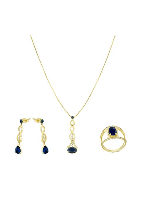 Tuğrul Kuyumculuk Altın Üçlü Set