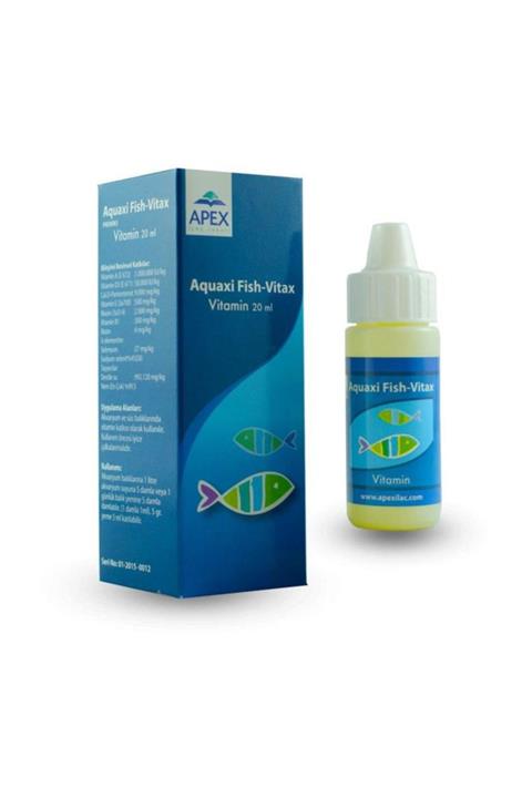 Apex Aquaxi Fish-vitax Balıklar Için Vitamin 20 ml