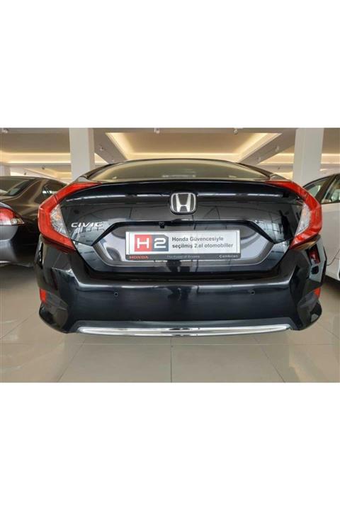 GENPO Honda Cıvıc Fc5 2016-2020 Arka Tampon Alt Çıta Nikelaj