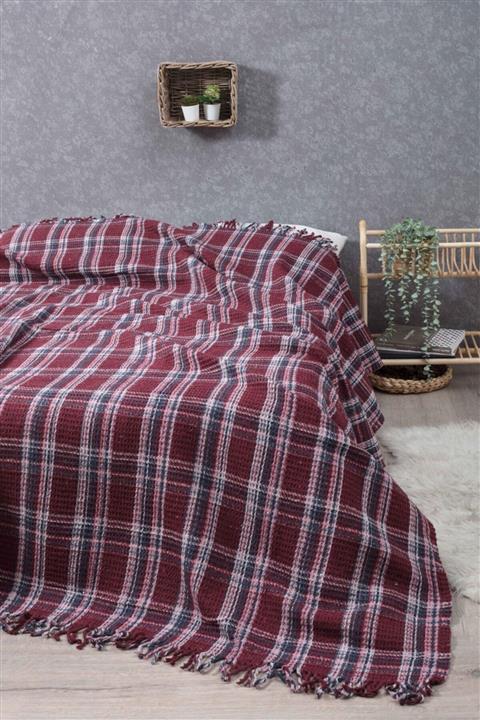 sarra Home Çift Kişilik Battaniye-vişne