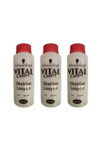 Schwarzkopf Vital Colors Oksidan 60 Ml 20 Volüm %6 3 Adet