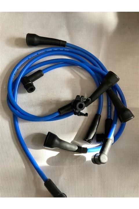WORG 7702247166 Mavi Silikonlu Buji Kablosu Performans Renault Flash 8 mm