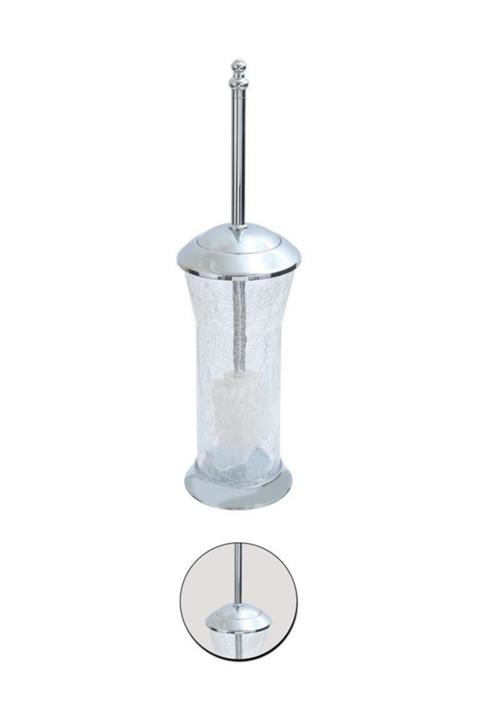 Maya Ottoman Chrome Klozet Fırçası C Cam %100 Pirinç