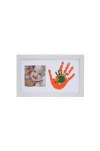 Baby Memory Prints Paint Wall Family Frame Beyaz