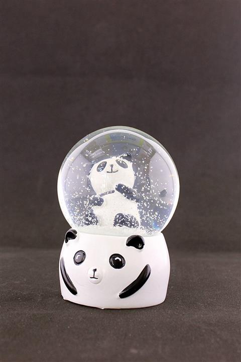 Deco Elit Panda Tasarımlı Kar Küresi Işıklı 9 Cm