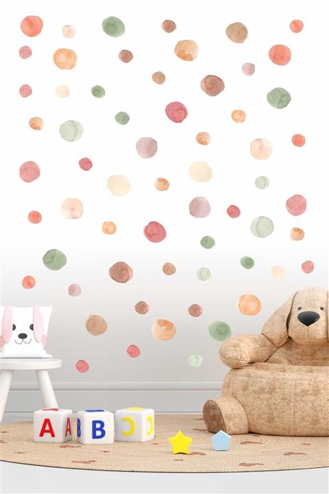 ENGINPRINT 5-3 Cm Renki Suluboya Puantiye Seti 102 Adet