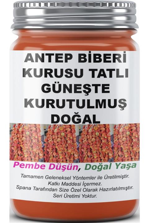 SPANA Antep Biberi Kurusu Tatlı Güneşte Kurutulmuş Doğal Ev Yapımı Katkısız 50adet