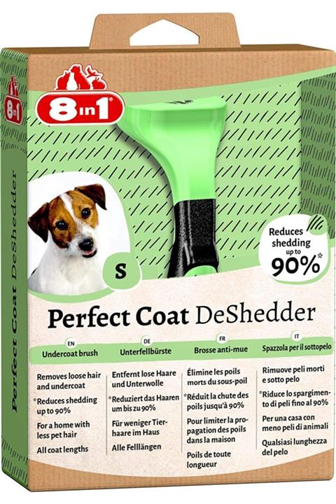 8in1 Perfect Coat Deshedder Furminator Küçük Irk Köpek Tarağı Small