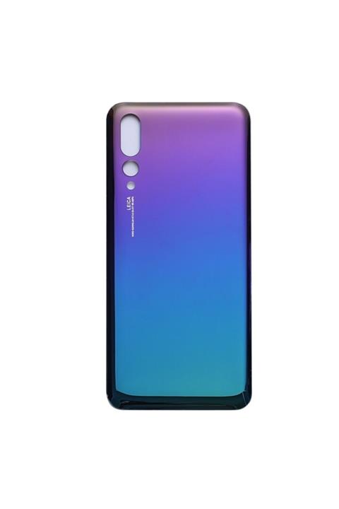 Piaks Huawei P20 Pro Clt-l09 / Clt-l29 Arka Pil Batarya Kapak Cam Mor